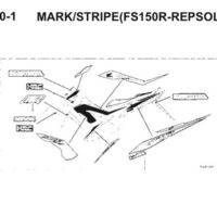 F50 1 Mark Stripe Thumb