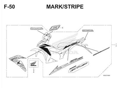 F50 Mark Stripe Thumb