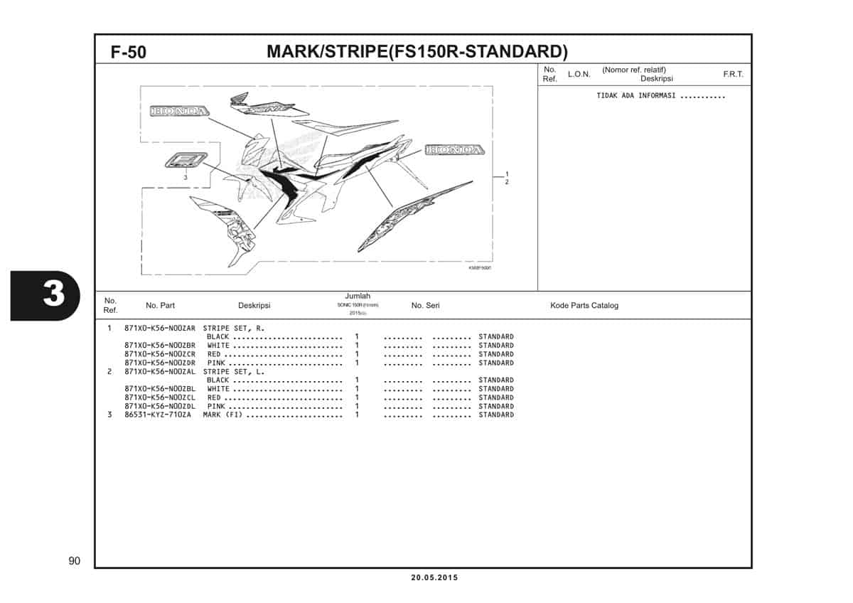  F50 Mark Stripe