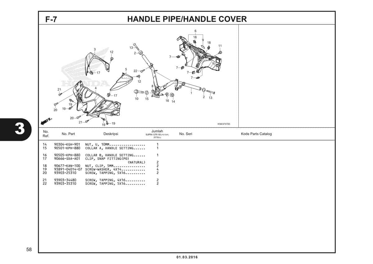  F7 Handle Pipe Handle Cover 2