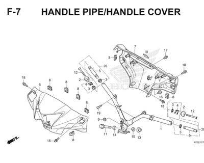 F7 Handle Pipe Handle Cover Thumb