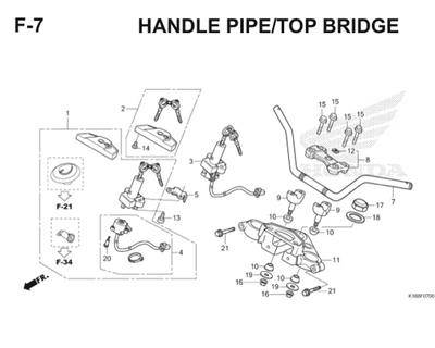 F7 Handle Pipe Top Bridge Thumb