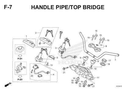 F7 Handle Pipe Top Bridge Thumb