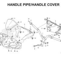 F9 Handle Pipe Handle Cover Thumb