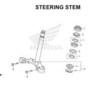 F9 Steering Stem Thumb