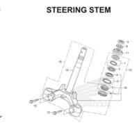 F9 Steering Stem Thumb