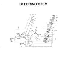 F9 Steering Stem Thumb