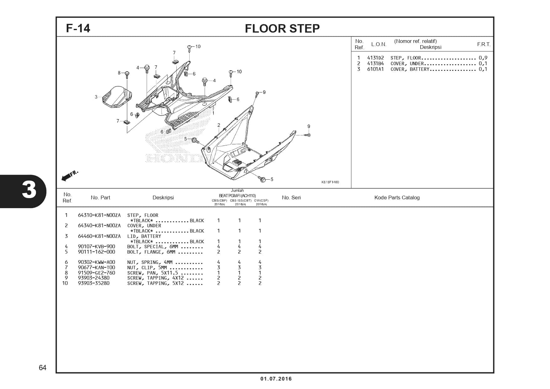 F-14 Floor Step