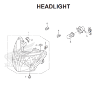 F1 – Headlight – Katalog Honda Revo FI K03