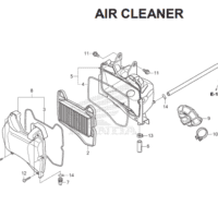 F25 – Air Cleaner – Katalog Honda Revo FI K03
