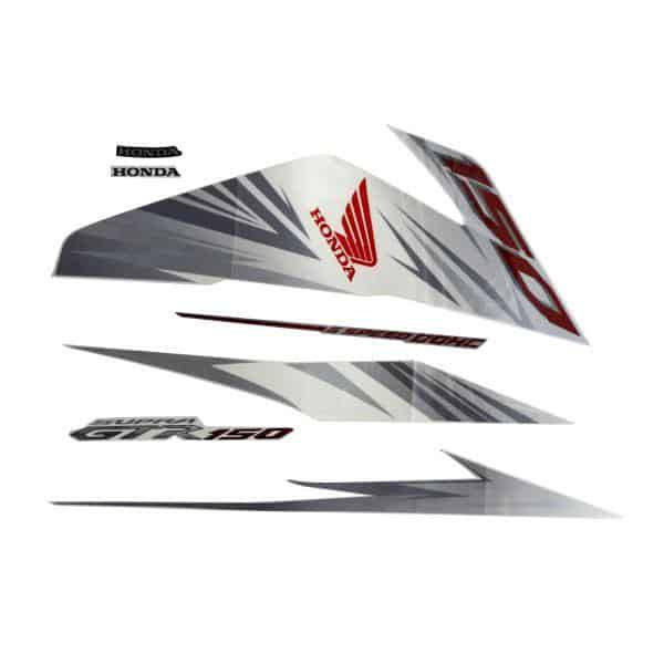 871X0K56N10ZBR Stripe Set R White