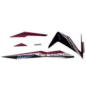 871X0K81N00ZCR Stripe Set Magenta Black R