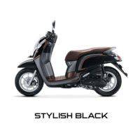 New Honda Scoopy Sporty Black