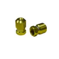 Bikers Tire Valve Cap (Tutup Pentil) Gold