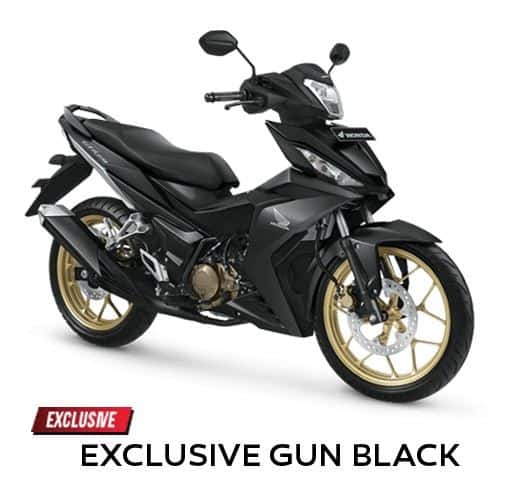 honda supra gtr 150 exclusive gun black