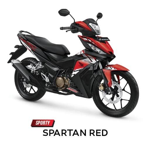 honda supra gtr 150 spartan red