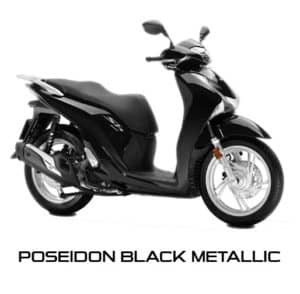 Honda SH150i Poseidon Black Metallic