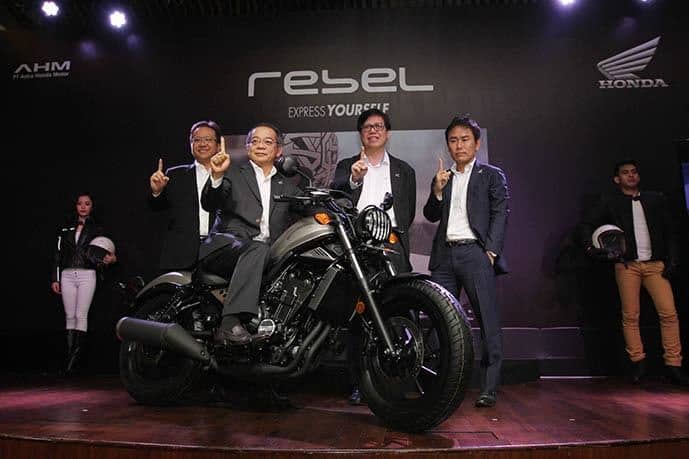 honda rebel cmx500 diluncurkan di indonesia