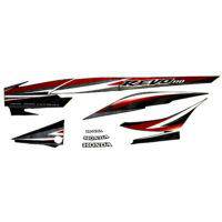 Sticker Body Kiri Hitam Honda Revo 110