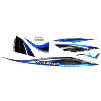 Sticker Body Kanan Black Silver - Vario 110