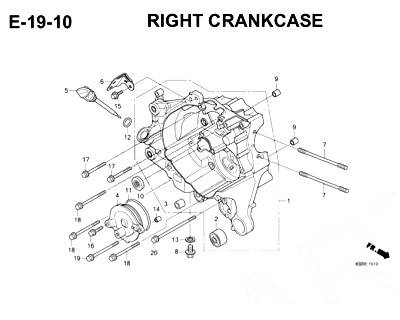 E19-10-Right-Crankcase-Katalog-Scoopy-eSP-K93