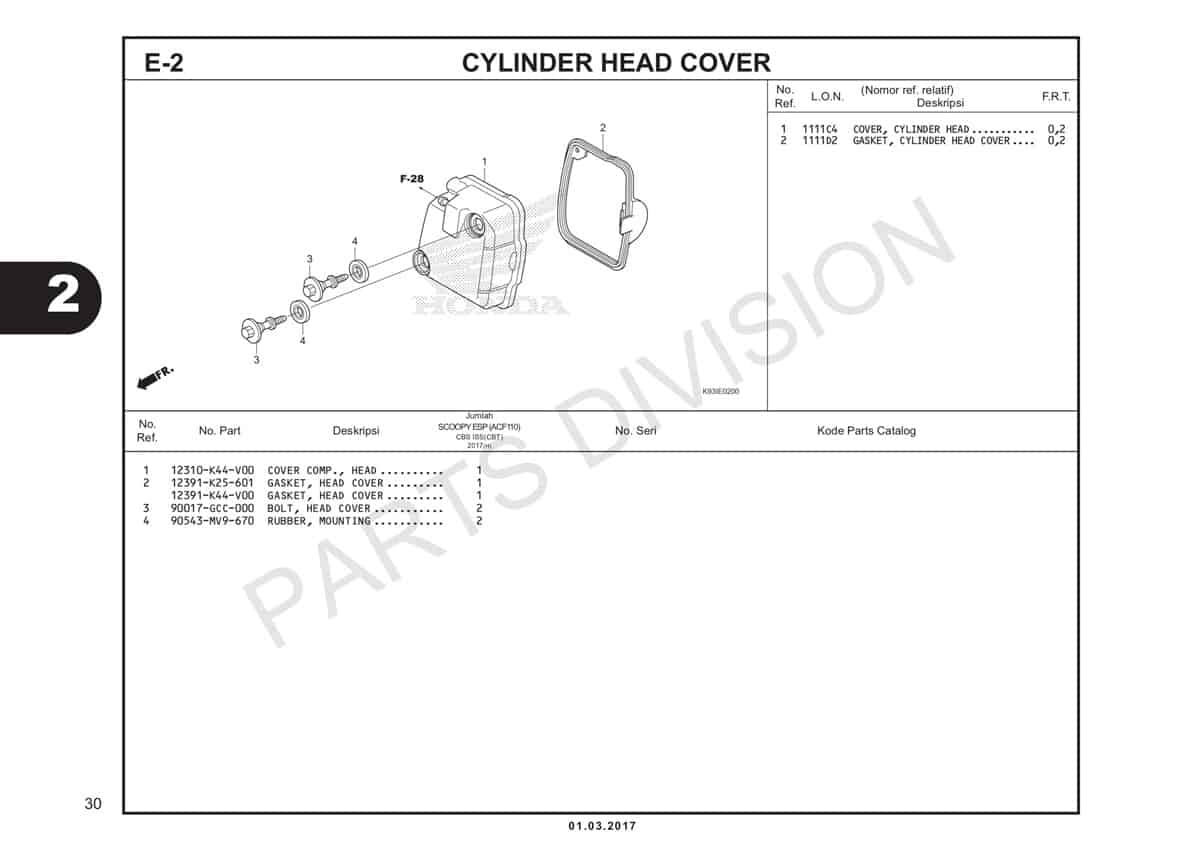 E2-Cylinder-Head-Cover-Katalog-Scoopy-eSP-K93