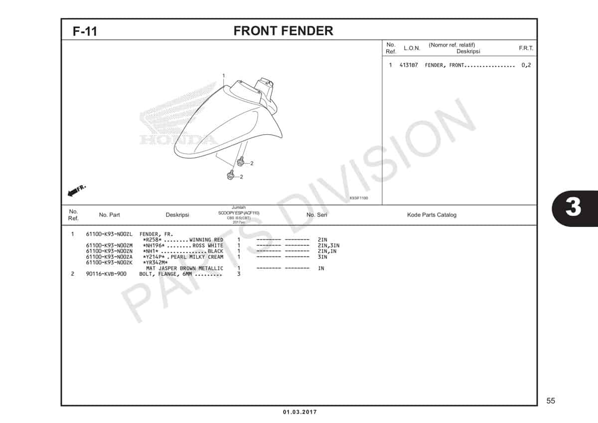 F11-Front-Fender-Katalog-Honda-Scoopy-eSP-K93