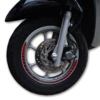 Sticker Velg (Wheel Rim) Merah - Scoopy New K93