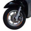 Sticker Velg (Wheel Rim) Orange - Scoopy New K93