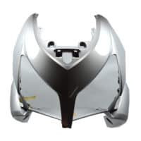 Cover FR (Cover Body Depan) Silver - Vario Karbu