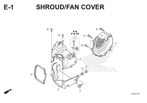 E1 Shroud Fan Cover BeAT eSP K25