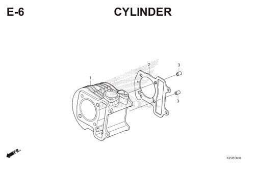 E6 Cylinder BeAT eSP K25