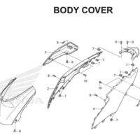 F15 – Body Cover – Katalog Honda BeAT eSP K25