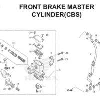 F5 – 10 – Front Brake Master Cylinder (CBS) – Katalog Honda BeAT eSP K25