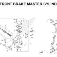 F5 Front Brake Master Cylinder BeAT eSP K25