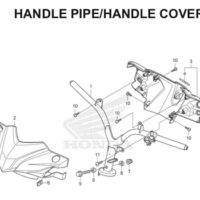 F9 Handle Pipe Handle Cover BeAT eSP K25