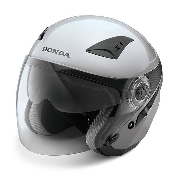 Honda Luxury Helmet Silver