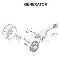 E-11 Generator CB150R StreetFire K15