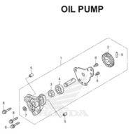 E-14 Oil Pump CB150R StreetFire K15