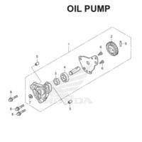 E-14 Oil Pump CBR 150R K45A