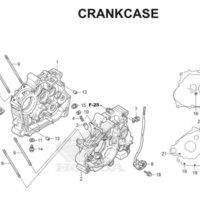E-15 Crankcase CB150R StreetFire K15