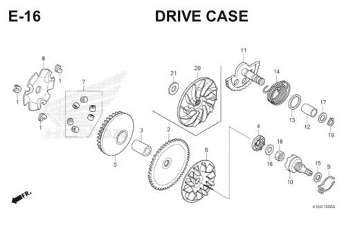 E16 – Drive Face – Katalog Honda Scoopy eSP K16