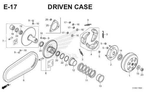 E-17 Driven Case Scoopy eSP K16