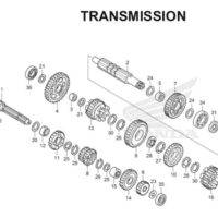 E-17 Transmission CB150R StreetFire K15