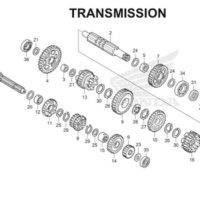 E-17 Transmission CBR 150R K45A