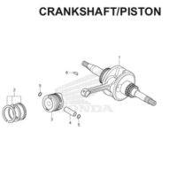 E-20 Crankshaft/Piston Scoopy eSP K16