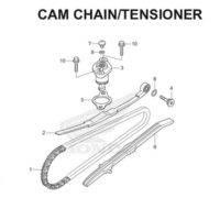 E-5 Cam Chain Tensioner Scoopy eSP K16