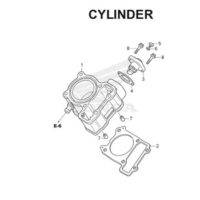 E-5 Cylinder CB150R StreetFire K15