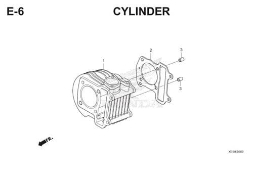 E-6 Cylinder Scoopy eSP K16