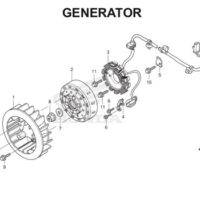 E-8 Generator Scoopy eSP K16